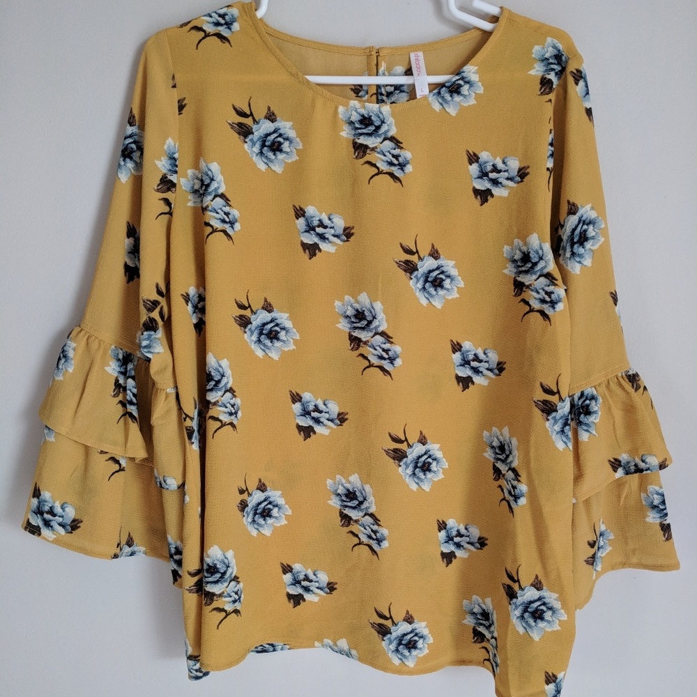 target floral blouse